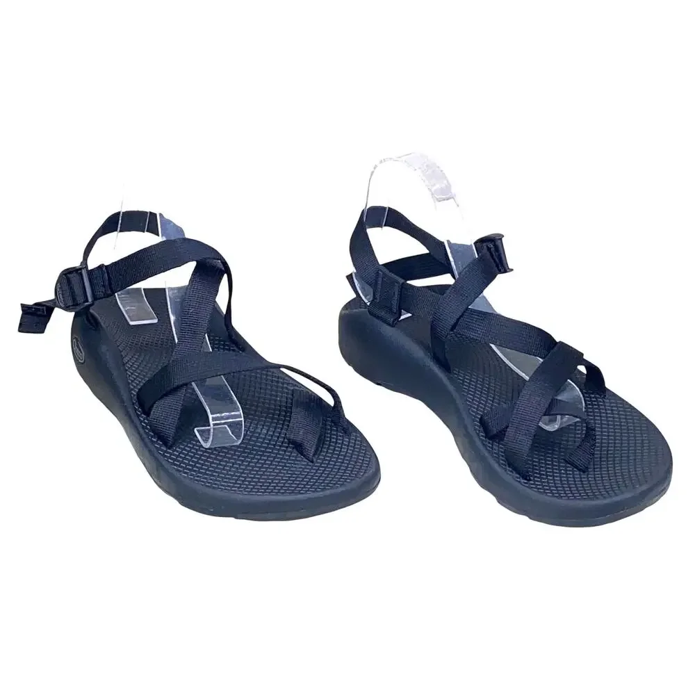 Chaco Mens Z1 Classic Black Strappy Hiking Trail Sandals Size US 10